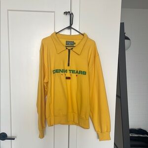 Denim Tears Yellow Sweatshirt